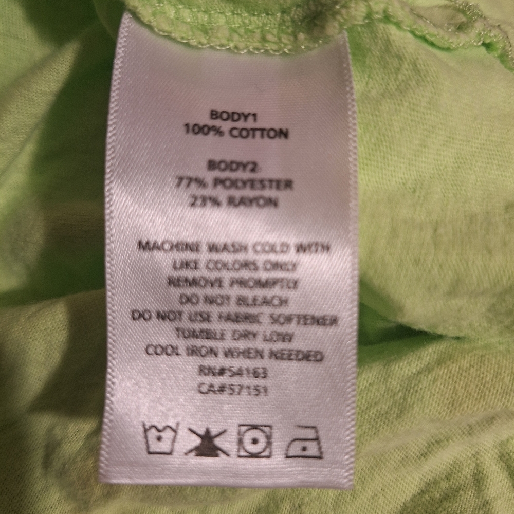 Calvin Klein Performance Hi Low Tank Top LG *D1 - Picture 6 of 6